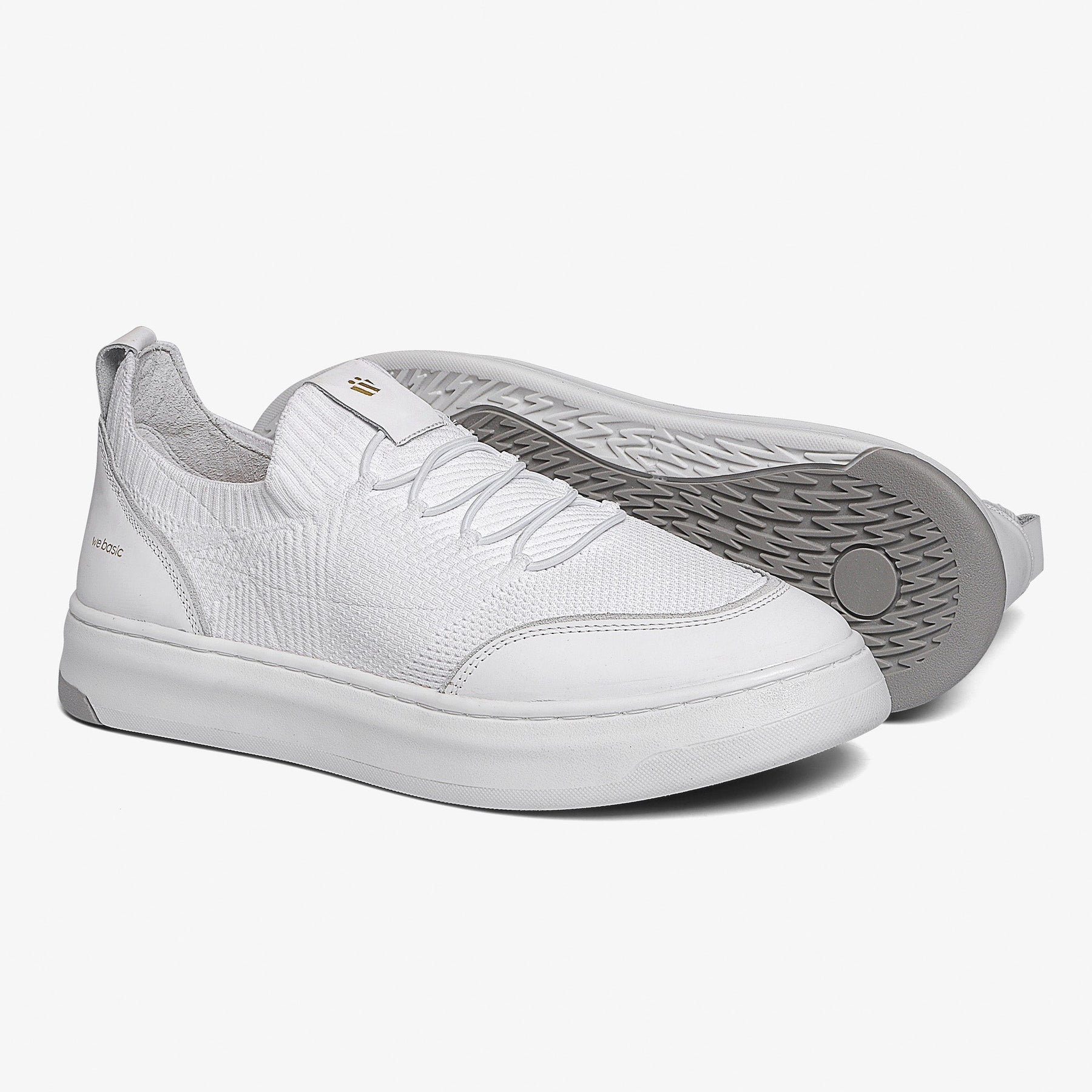 Tênis Knit Branco - Budapeste