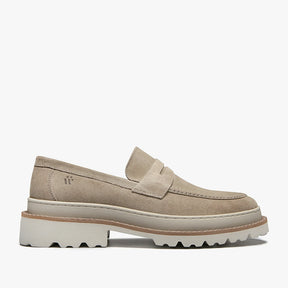 Loafer Tratorado Camurça Cinza - Arnold