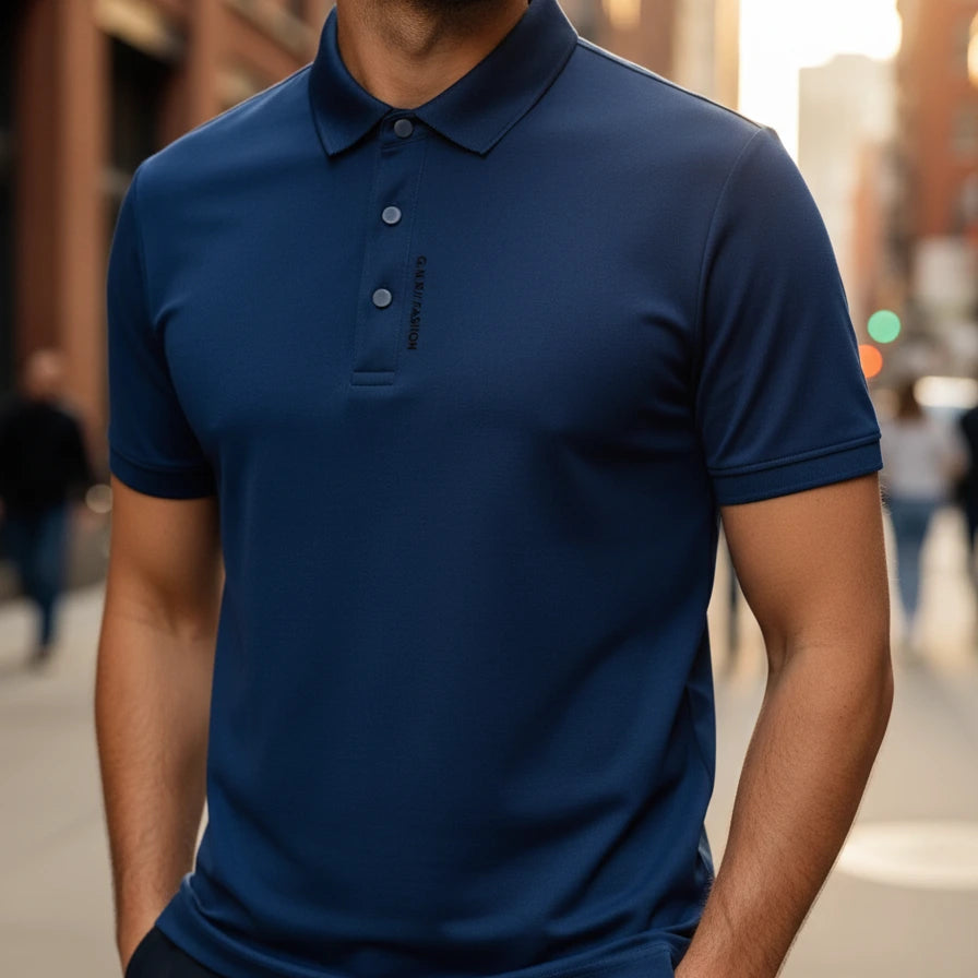 [Leve 5, Pague Só 3] Camisa Polo Varex em Seda Gelada, Poliéster e Spandex + 2 Calças e Relógio GRÁTIS!