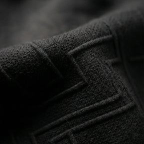 [Leve 3, Pague Só 2!] Bermuda Dravon Masculino em Malha Jacquard Texturizada de Algodão e Poliéster com Padrão Geométrico 3D