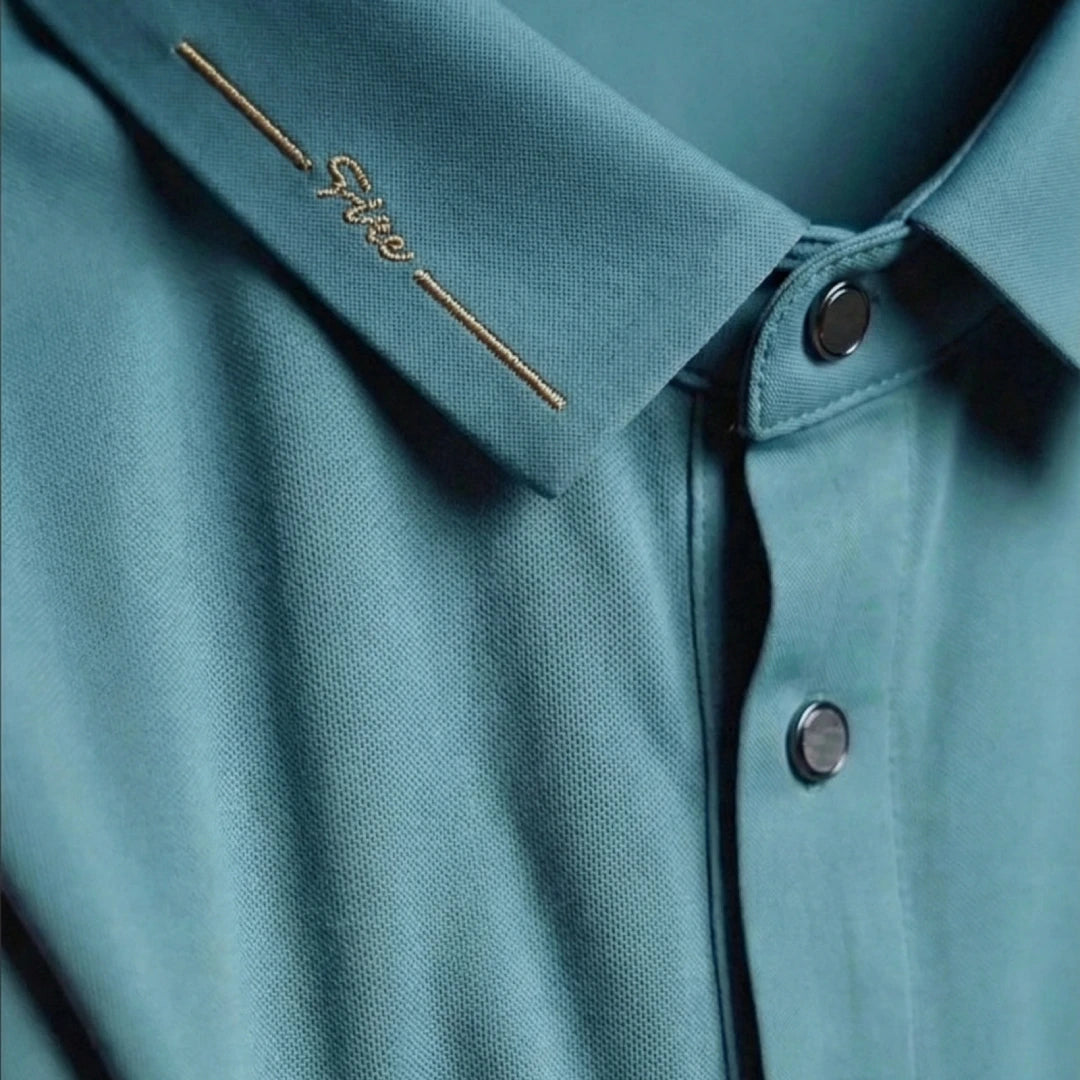 [Leve 5, Pague Só 3] Camisa Polo Vantum Masculina em Poliéster Performance e Elastano com Emblema Metálico de Pinheiro + BRINDES