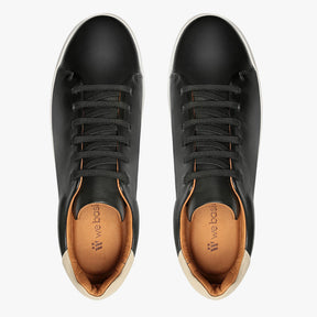 Tênis Slip-on em Couro Preto - Nathan