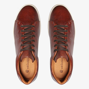 Tênis Slip-on em Couro Marrom - Nathan