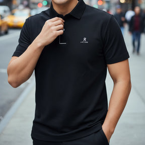 [Leve 6, Pague Só 3] Camisa Polo Latitude Masculina em Poliéster e Elastano com Secagem Rápida e Alta Resistência + BRINDES
